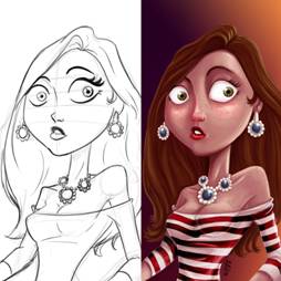 Digital Painting With Animation Kolkata