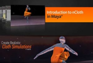 nCloth Simulations in MAYA with Animation Kolkata