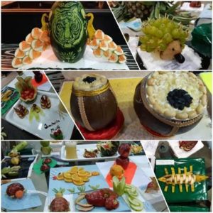 FRUIT CARVING COMPETITION @ Maac Kolkata