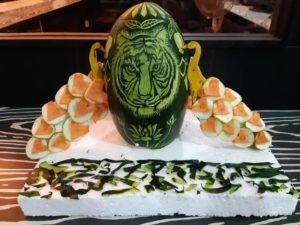 FRUIT CARVING COMPETITION @ Maac Kolkata