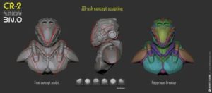 Polygroups In ZBrush @Animation Kolkata