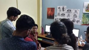 MAAC Students Animation Studio Visit