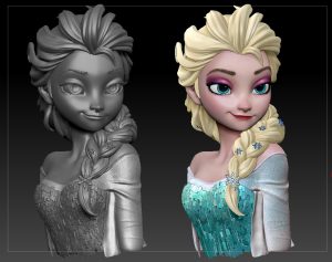 Digital Sculpting At Best 3D Animation Institute Kolkata