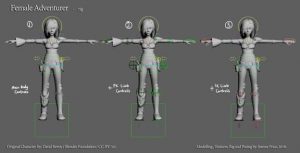 Character Rigging Lean at Best Animation institute