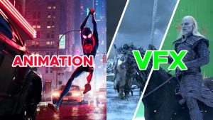 What is the Difference between Animation and VFX?