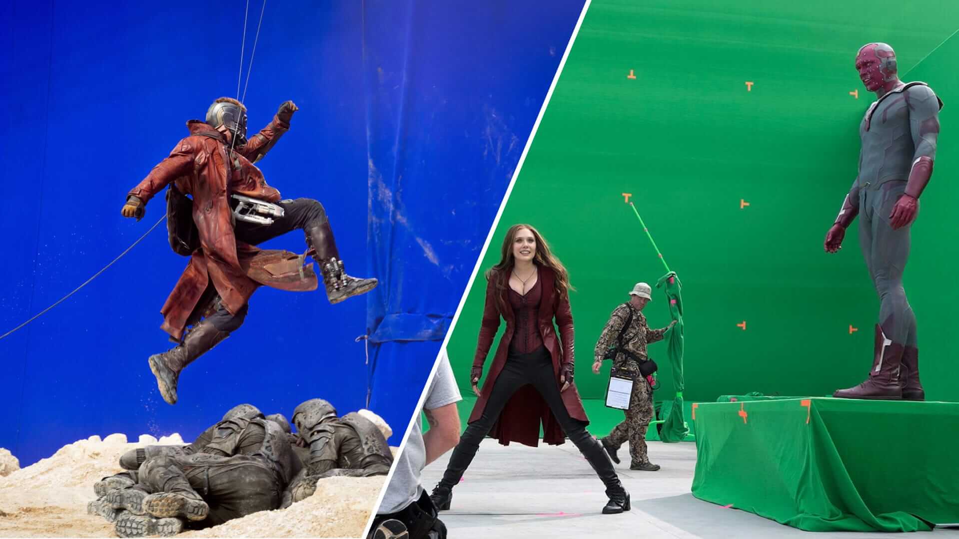 blue screen vs green screen