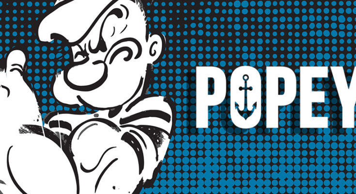 2D Character Popeye Learn At best animation institute Kolkata