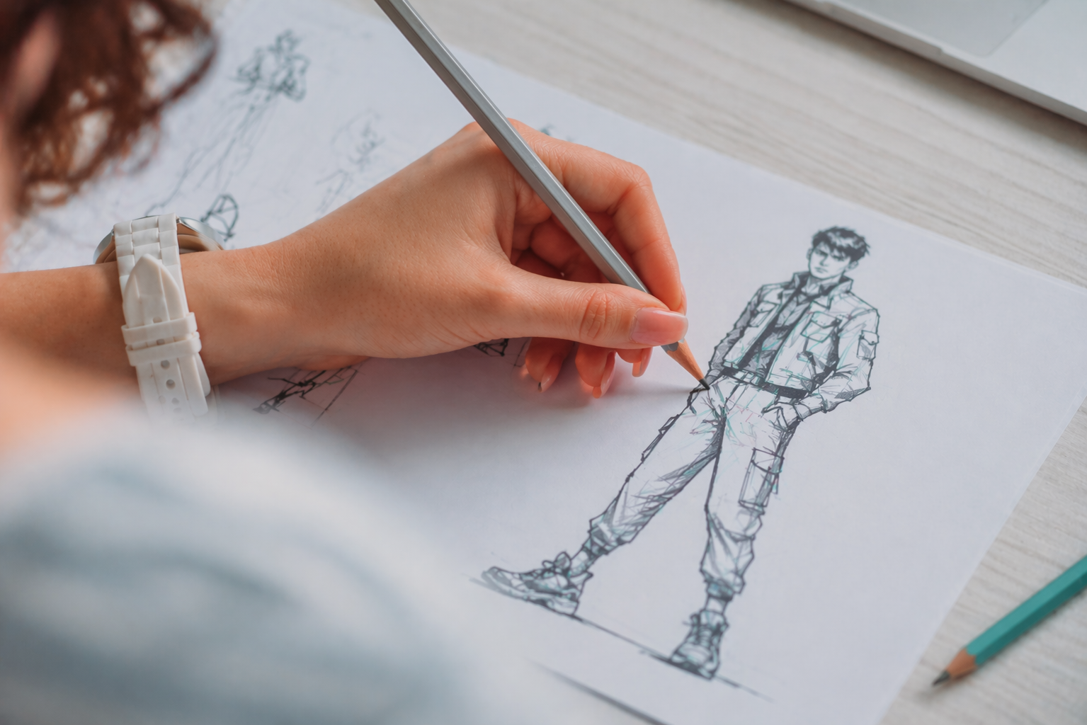 2D And 3D Animation Drawing Composition 