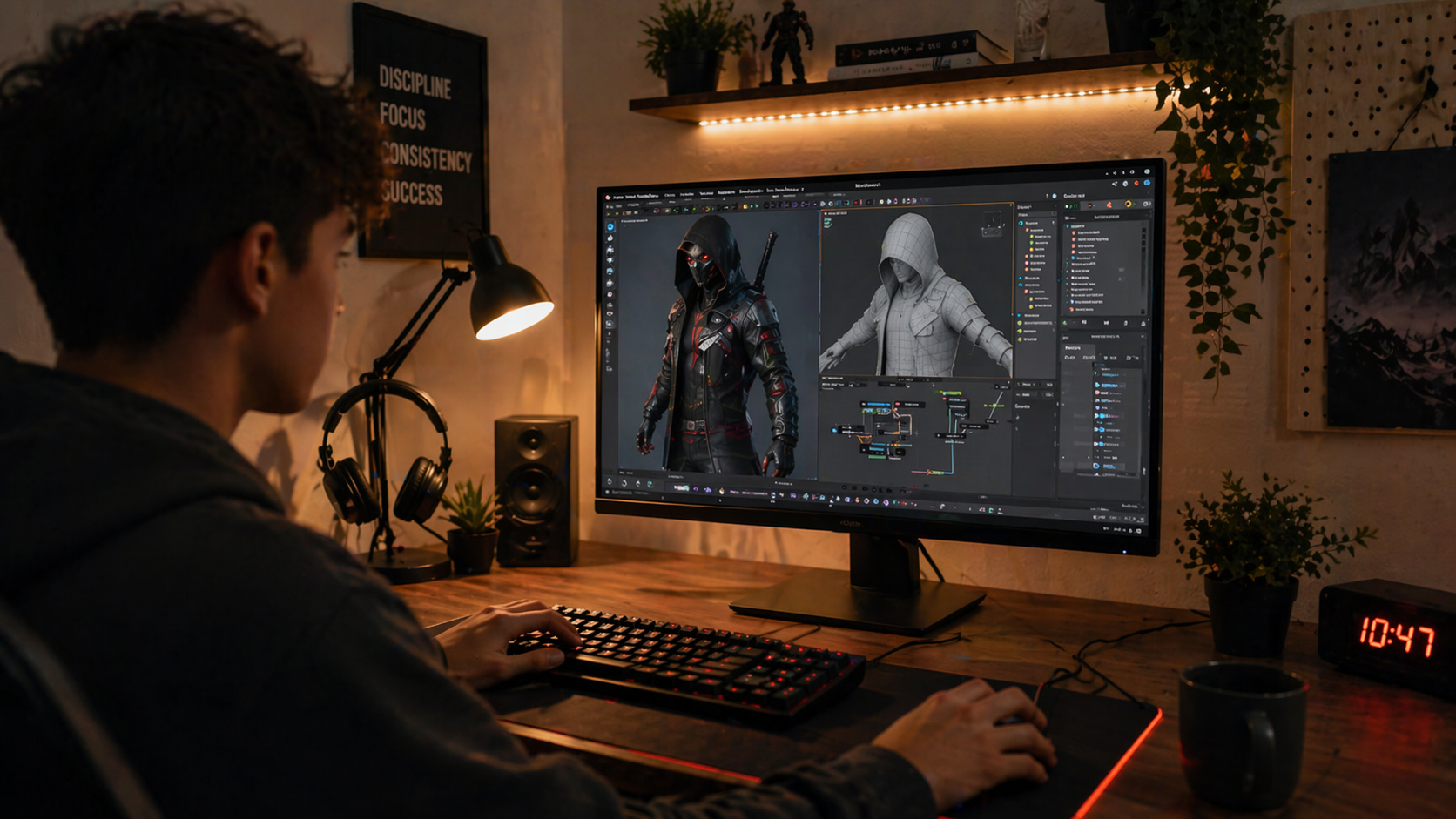 2d and 3D animation skills