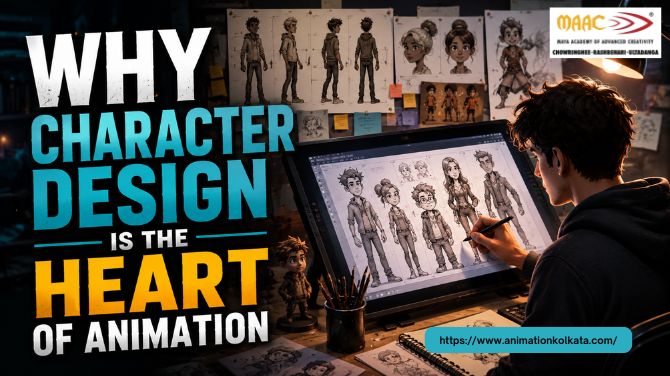 Why Character Design Is The Heart Of Animation | MAAC Animation Kolkata