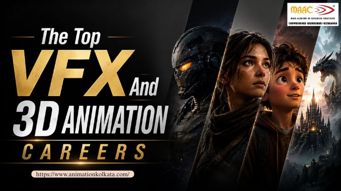 The Top VFX And 3D Animation Careers | MAAC Animation And VFX Institute In Kolkata