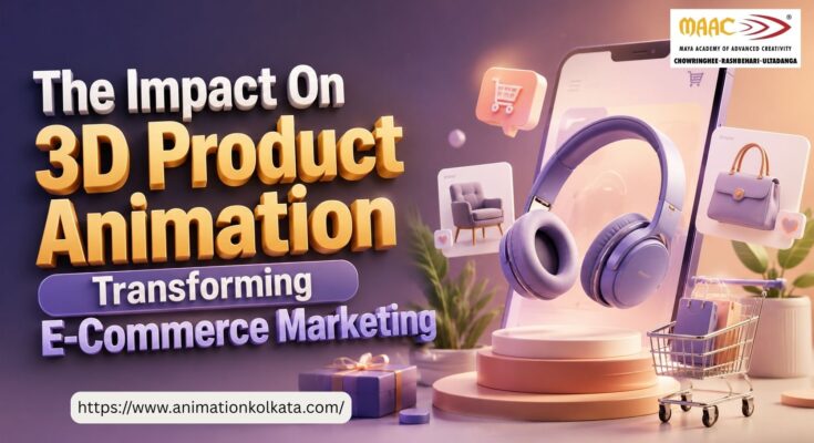 The Impact On 3D Product Animation Transforming E-Commerce Marketing | MAAC Animation Kolkata