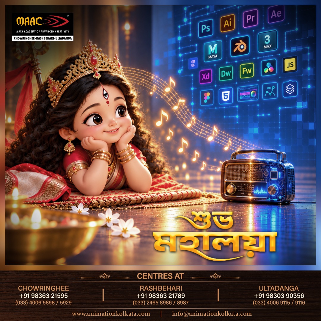 Subho Mahalaya | MAAC Animation Kolkata