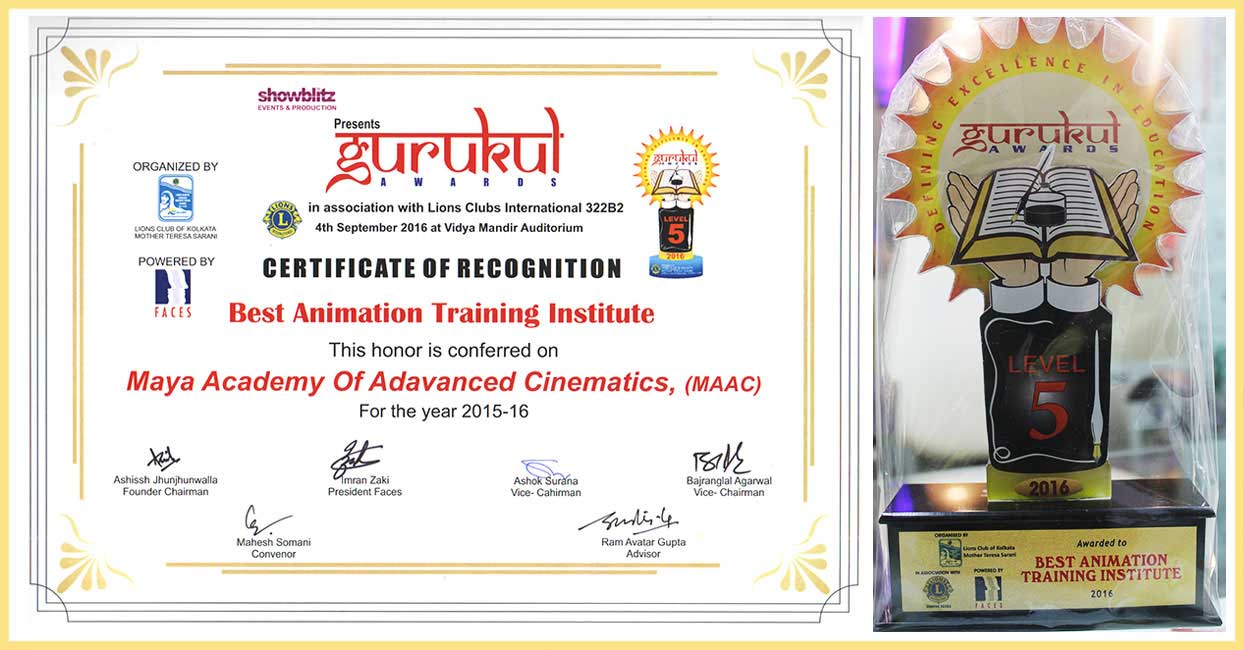 Gurukul Award 2015-2016