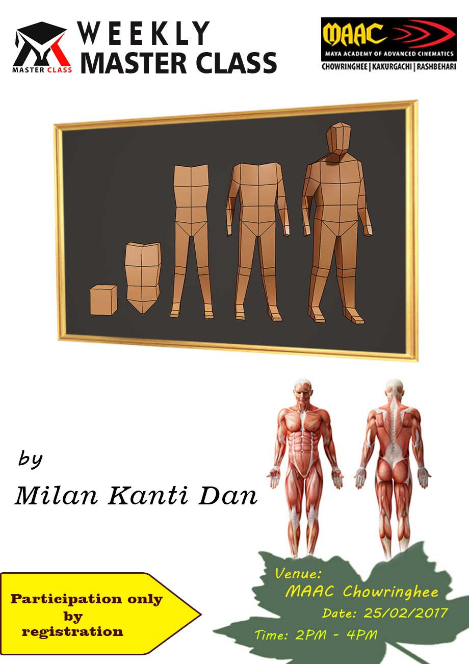 Weekly Master Class on Character Modeling - Milan Kanti Dan
