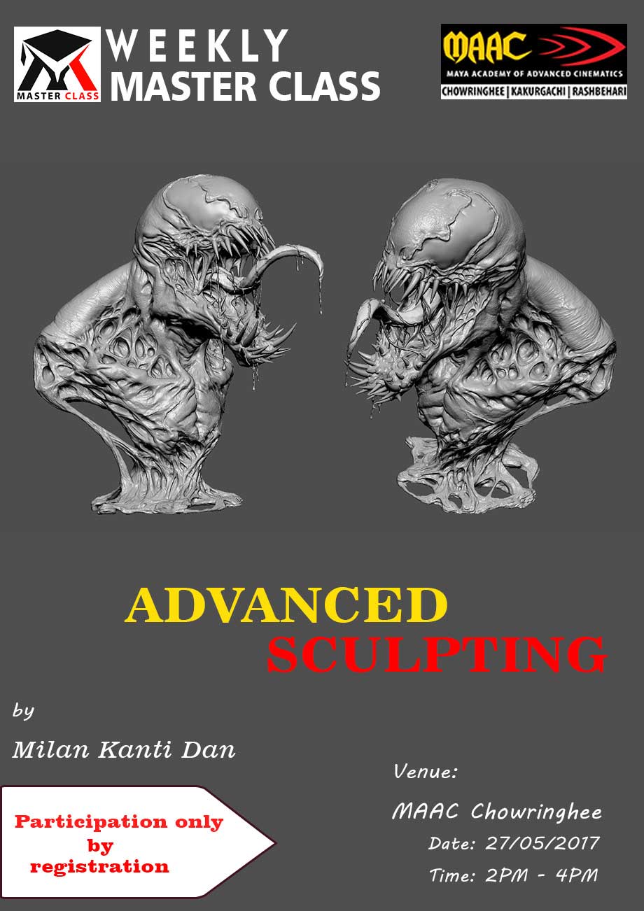 Weekly Master Class on Advanced Sculpting - Milan Kanti Dan