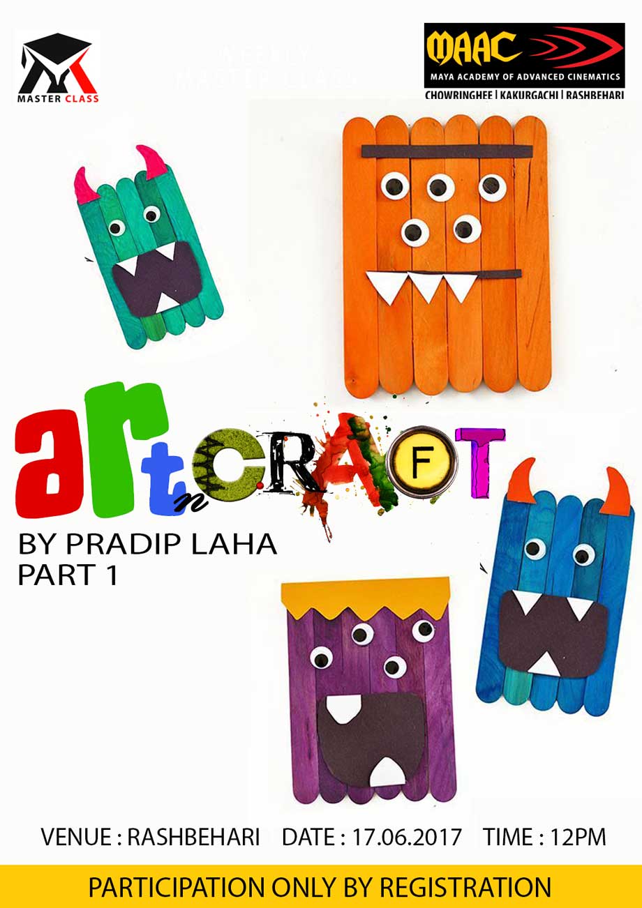 Weekly Master Class on Art & Craft - Pradip Laha