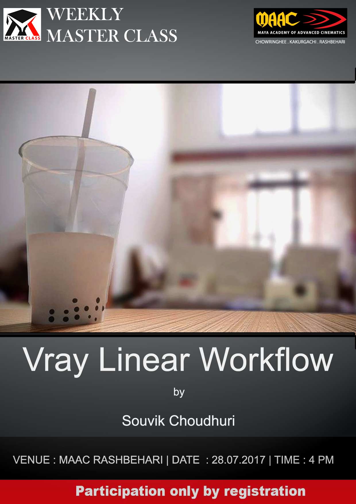 Weekly Master Class on Vray Linear Workflow - Souvik Choudhuri
