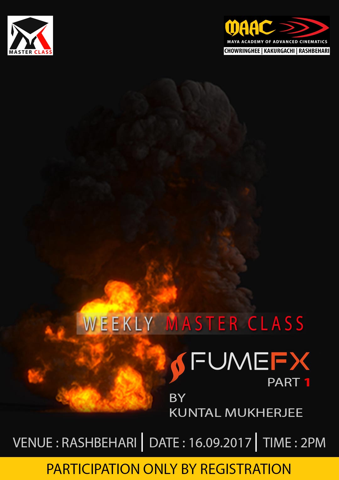 Weekly Master Class on FumeFx - Kuntal Mukherjee