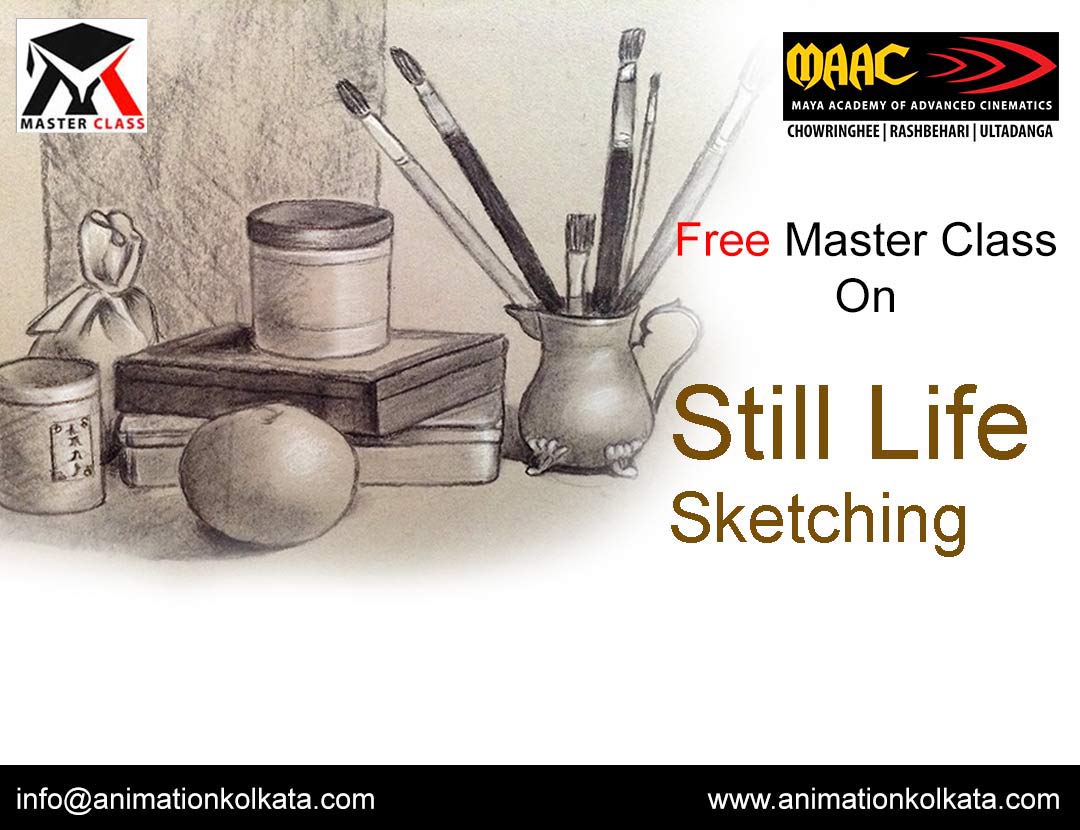 Free Master Class on Still Life Sketching