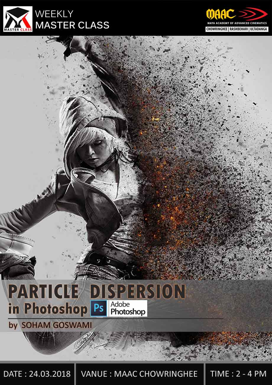 Weekly Master Class on Particle Dispersion in Photoshop
