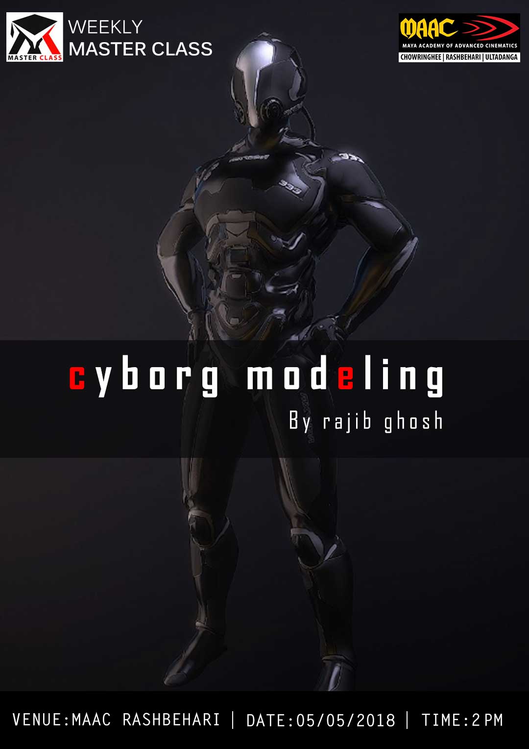 Weekly Master Class on cyborg modeling