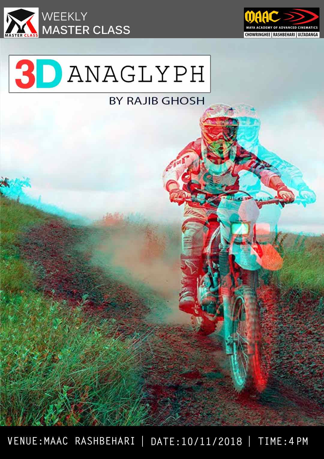 Weekly Master Class on 3D Anaglyph