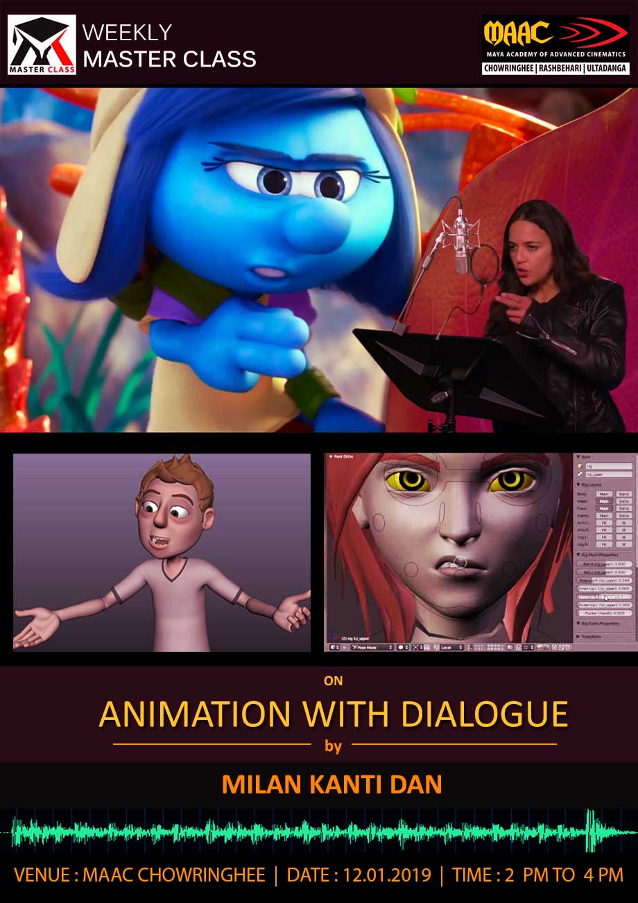Weekly Master Class on Animation with Dialogue
