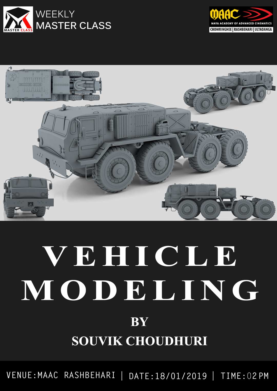 Weekly Master Class on Vehicle Modeling