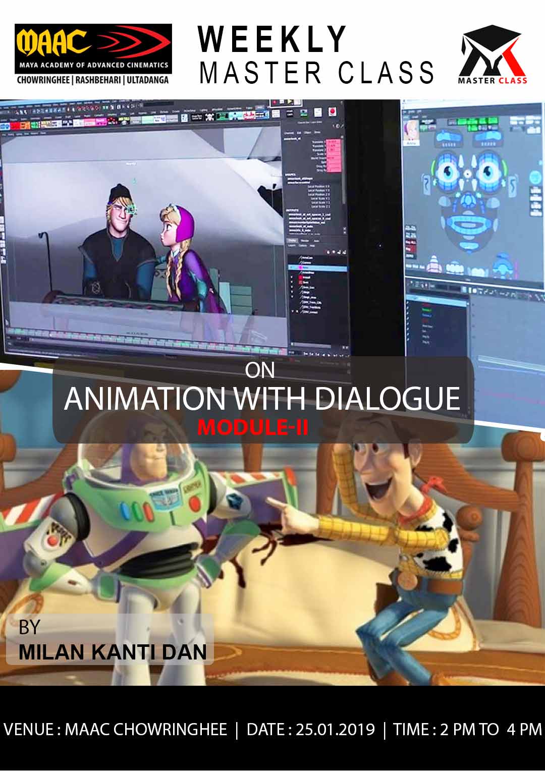 Weekly Master Class on Animation with Dialogue Module 2