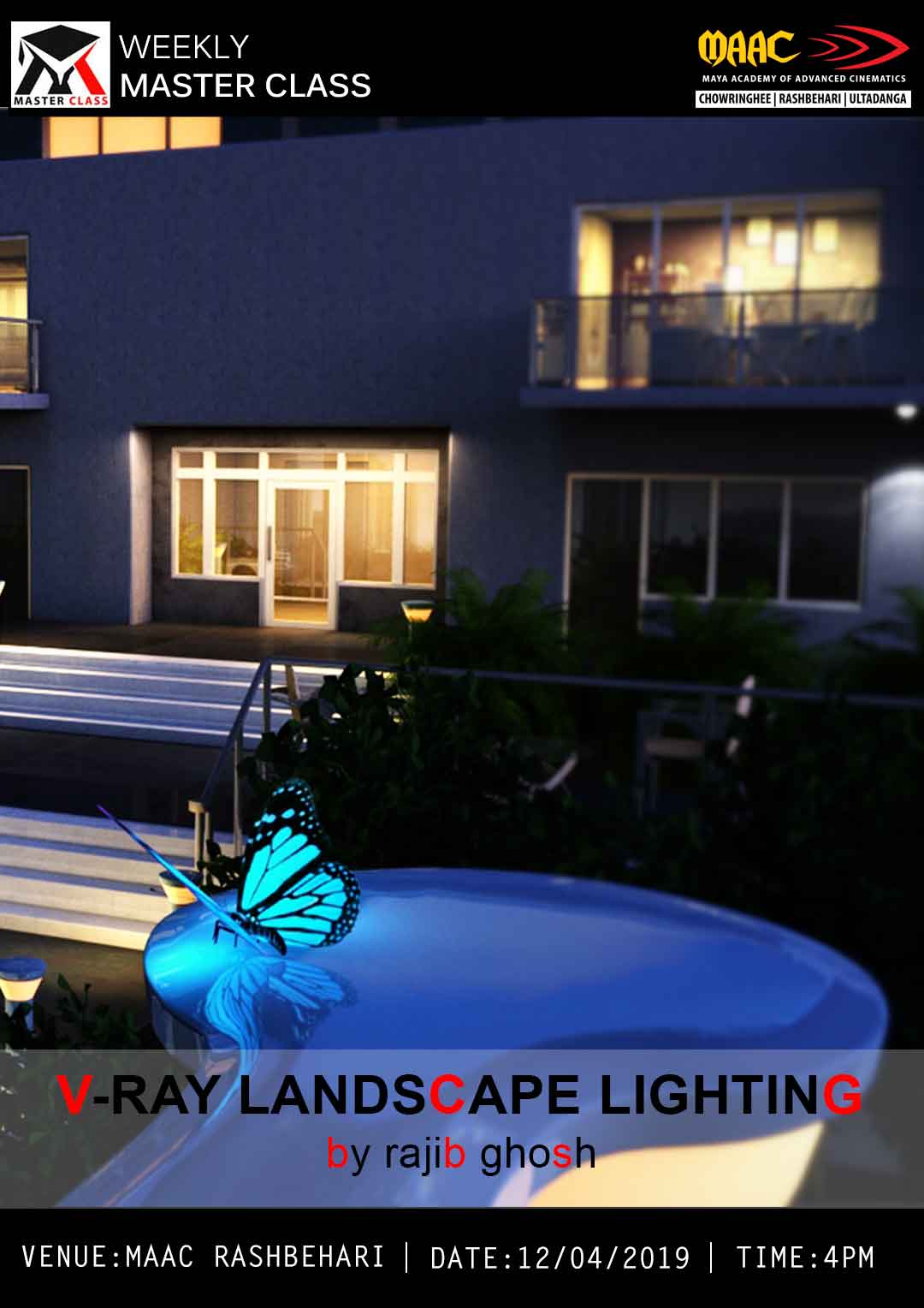 Weekly Master Class on V-Ray Landscape Lighting