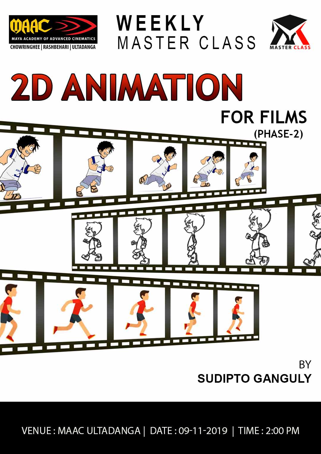 Weekly Master Class on 2D Animation Phase 2
