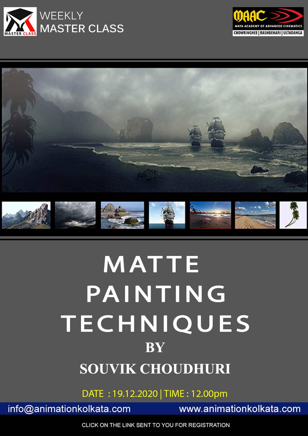 Weekly Master Class on Matte Painting Techniques