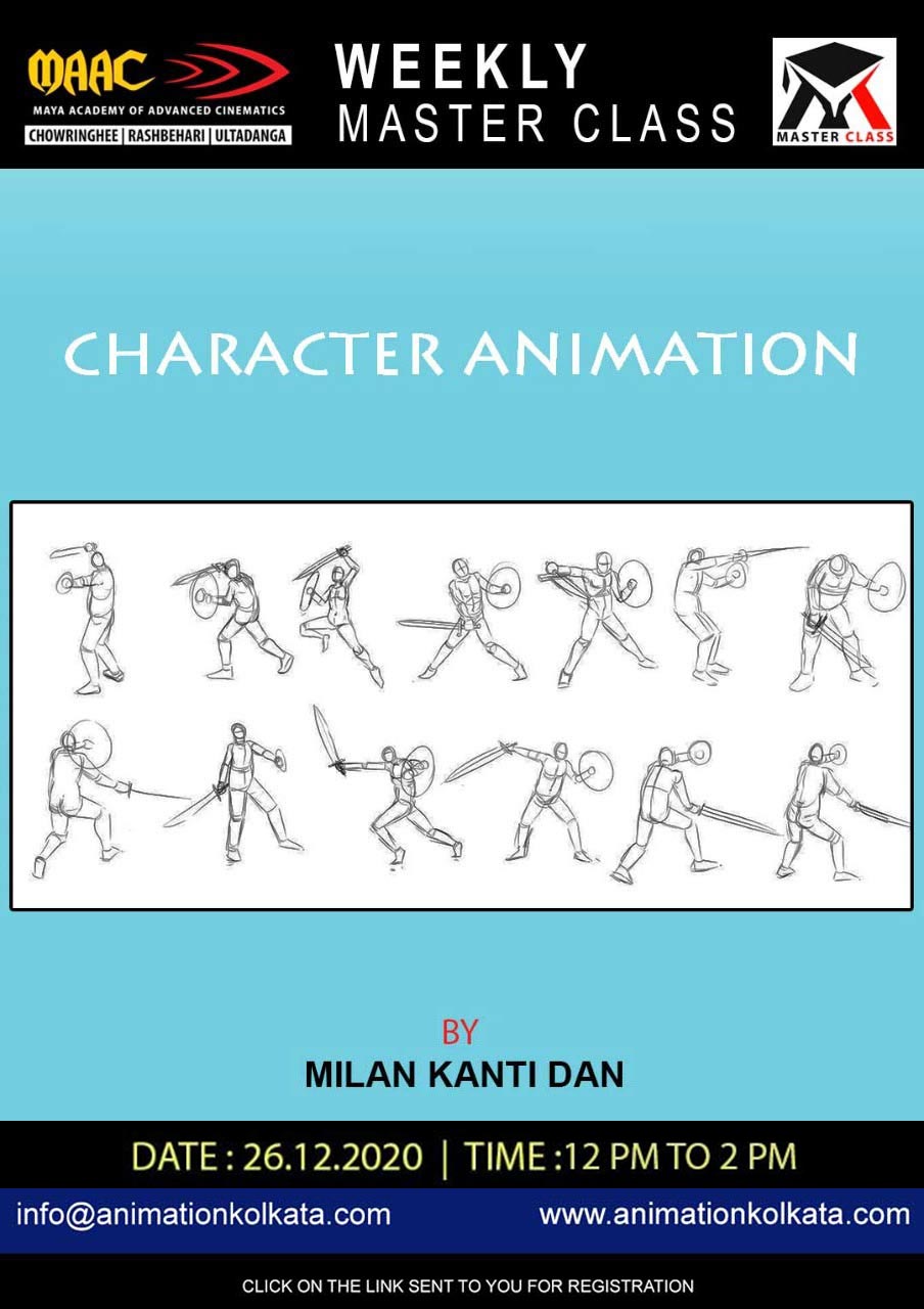 Weekly Master Class on Character Animation