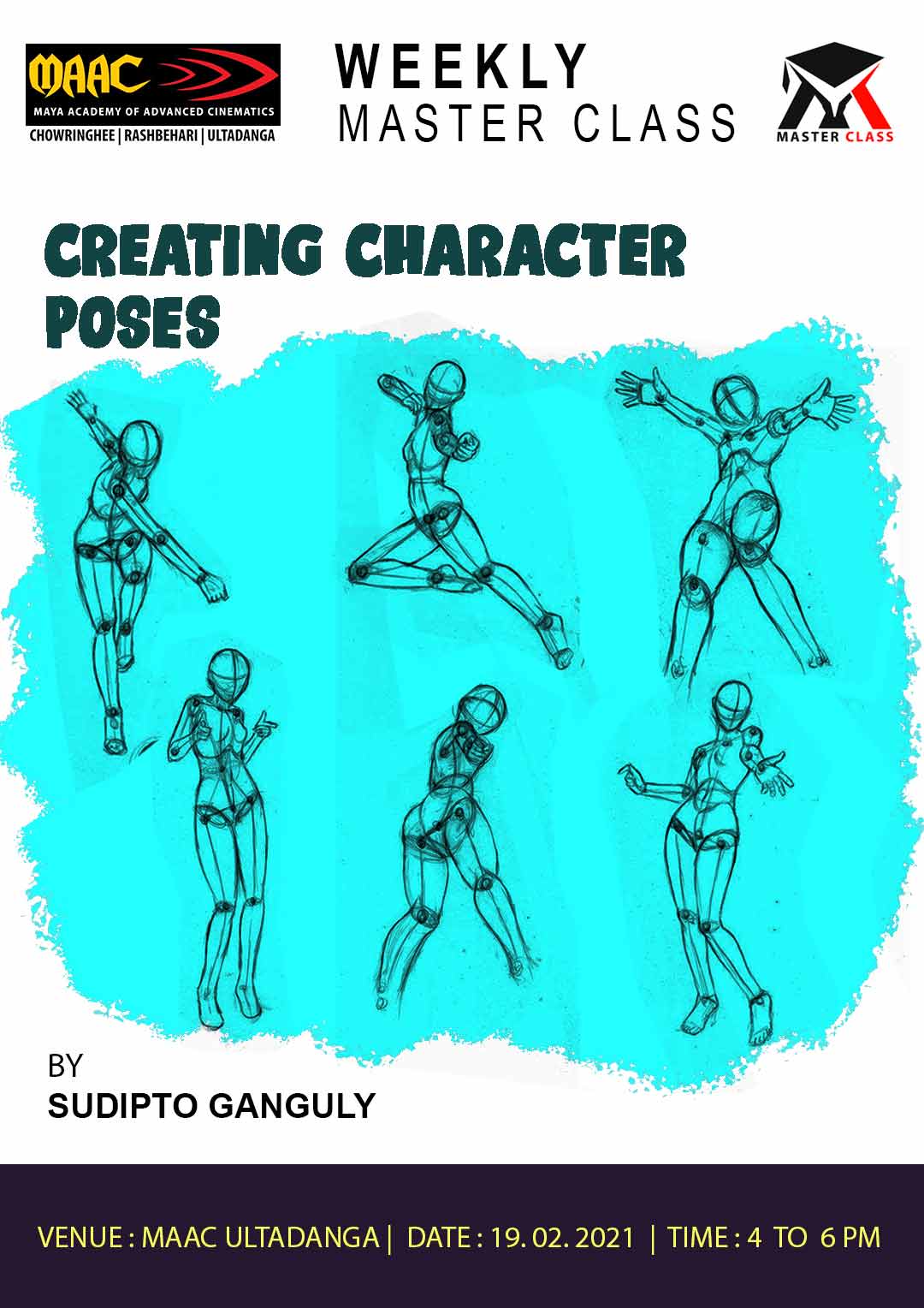 Weekly Master Class on Creating Character Poses
