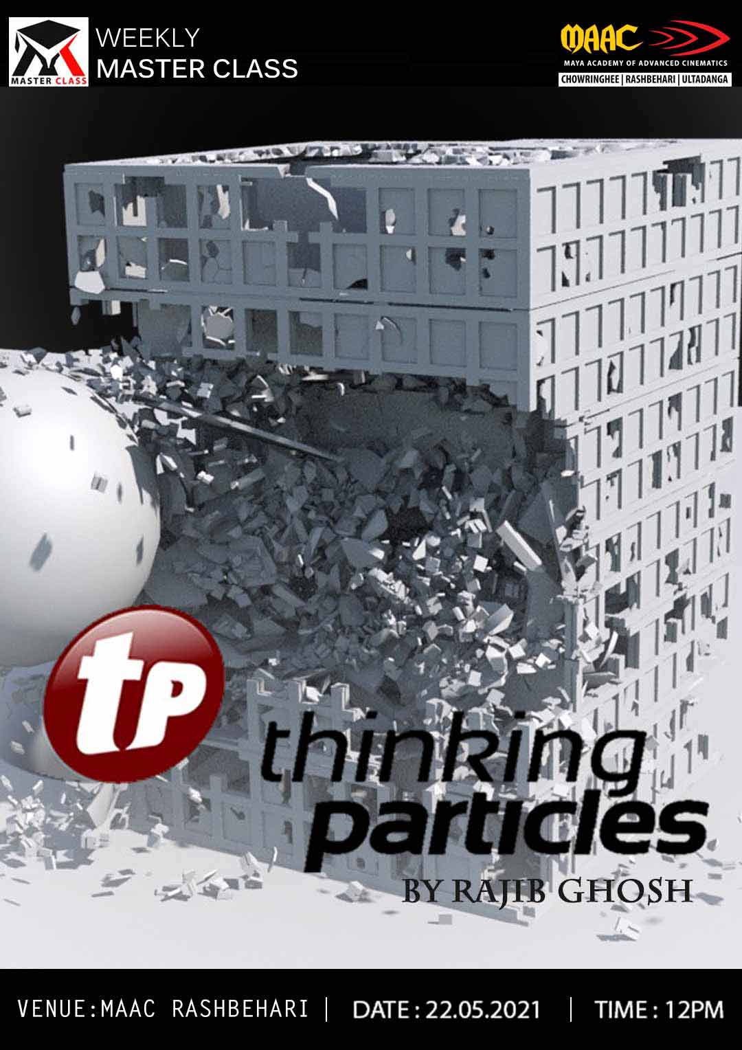 Weekly Master Class on Thinking Particles