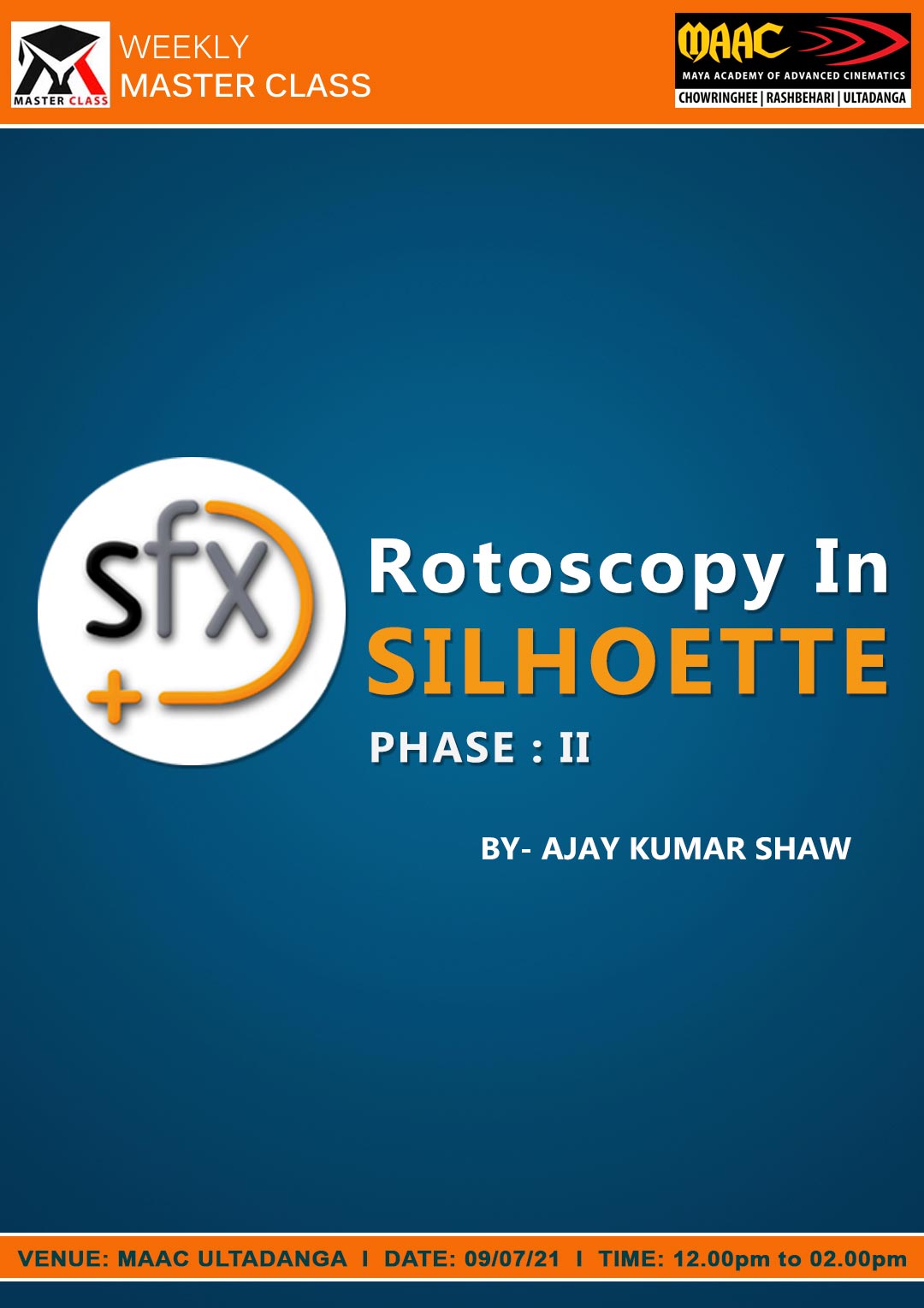 Weekly Master Class on Rotoscopy in Silhouette Phase 2