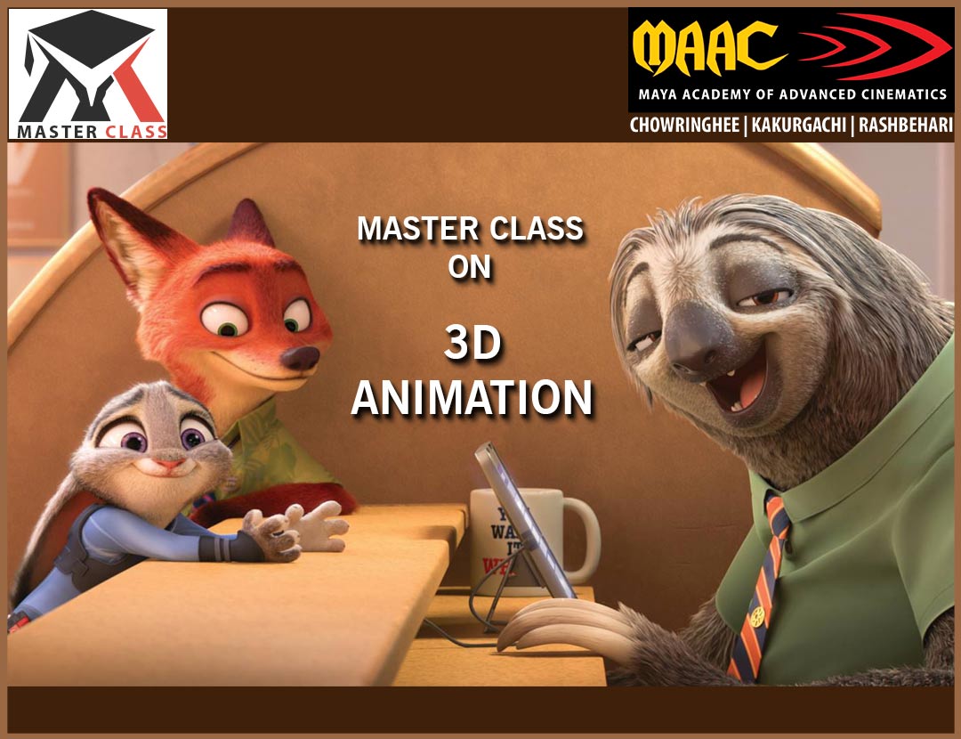 Free Master Class on 3D Animation