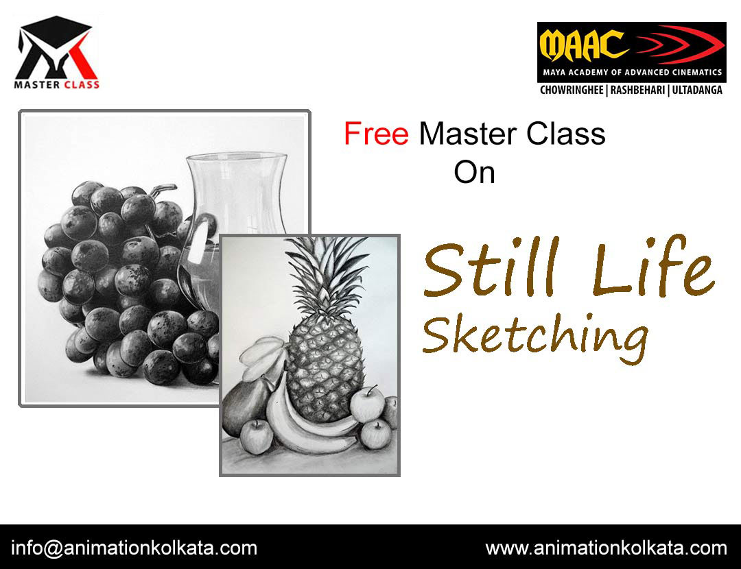 Free Master Class on Still Life Sketching