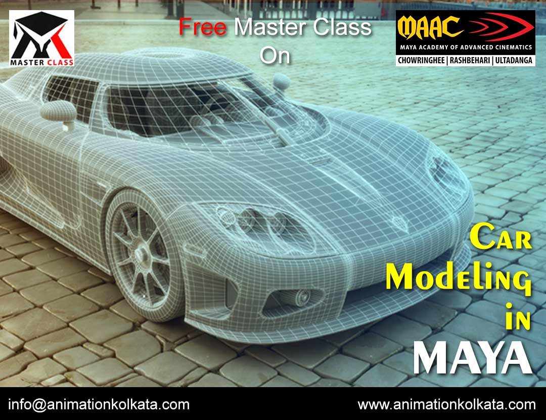 Free Master Class on Car Modeling in Maya