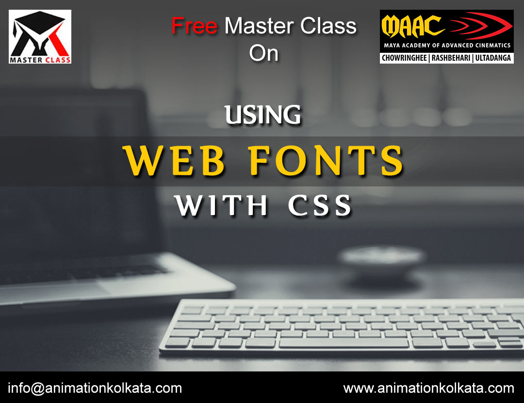 Free Master Class on Web Fonts with CSS